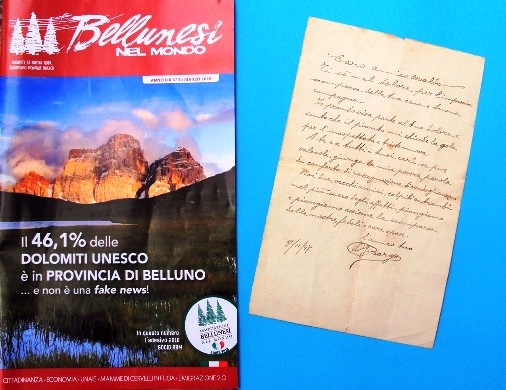 Rivista Bellunesi nel mondo